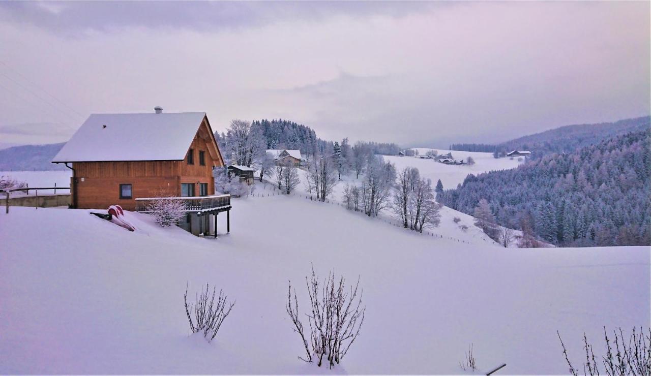 Ferienhaus Laerchenhuette Villa Obergosel Exterior photo