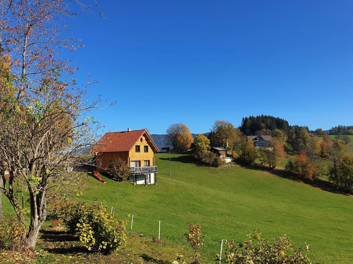 Ferienhaus Laerchenhuette Villa Obergosel Exterior photo